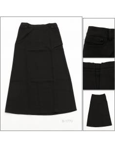 Rok Span Panjang/Long Skirt Hitam Anabela M - XXL