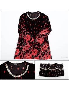 Kaos Korea Cewek Lengan Panjang Aurum All size