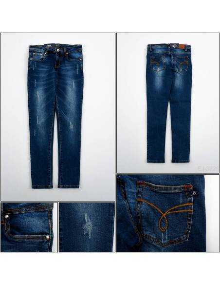 Celana Panjang Jeans Cewek Biru tua Red Up 27-32