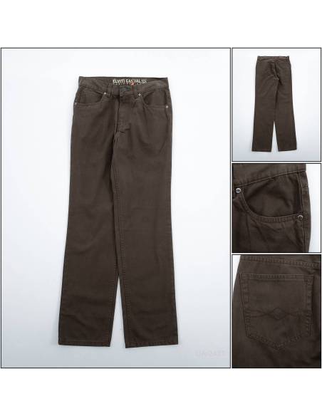 Celana Panjang Katun Reguler Cowok Elviti 28-32