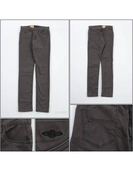 Celana Panjang Cotton Cowok Coklat tua Elviti 28-32