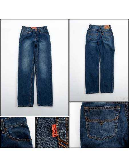 Celana Panjang Jeans Reguler Cowok Lea 29-31