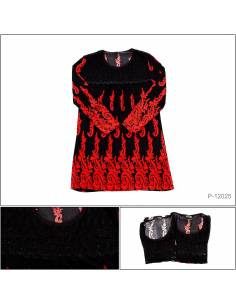 Kaos Korea Cewek Lengan Panjang Aurum All size