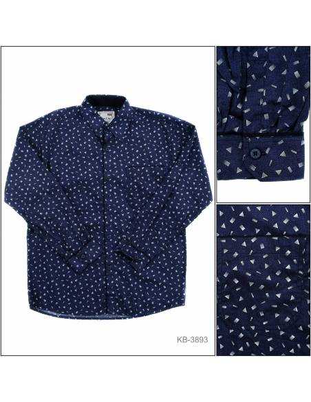 Kemeja Cowok Lengan Panjang John F Gee L-XL