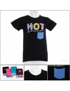 Kaos Oblong Cewek Lengan Pendek Milk Shake