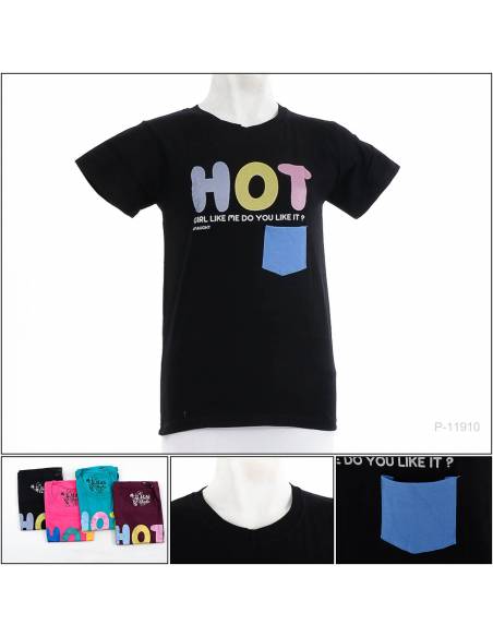 Kaos Oblong Cewek Lengan Pendek Milk Shake