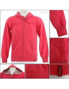 Jaket Jumper Hoodie Cewek Mistiten M-XL