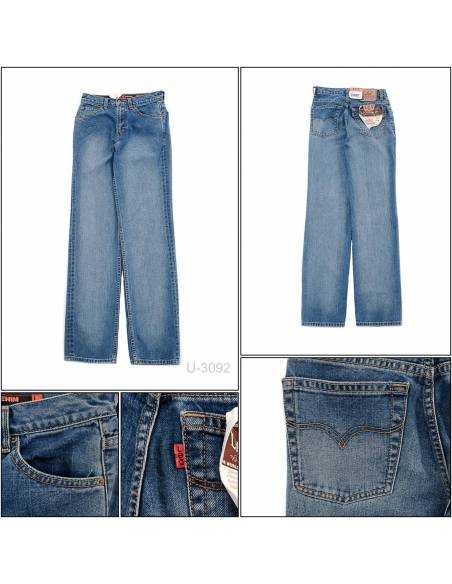 Celana Panjang Jeans Reguler Cowok Lea 28-36