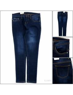 Celana Jeans Panjang Cewek Stretch Biru Tua Emerald 31-34