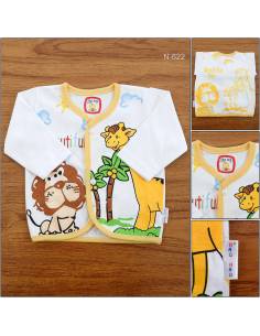 Baju Bayi/Baby Clothes Lengan Panjang Putih Hao Hao All Size