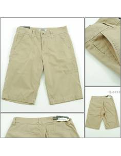 Celana Pendek Katun Cowok Coklat Muda Lois 29-34