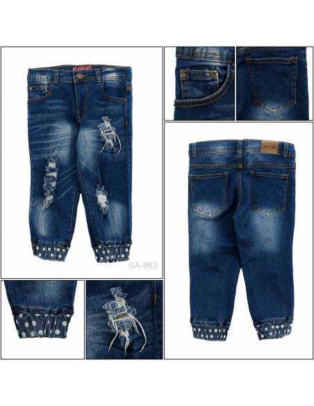 Celana Pendek Jeans Anak Cewek Top Up 18