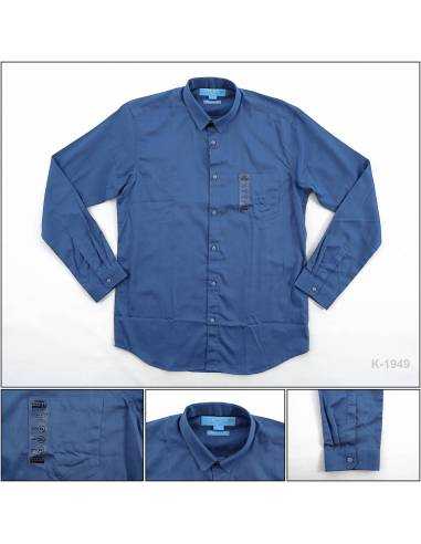 Kemeja Forma Cowok Regular Lengan Panjang Cressida XL