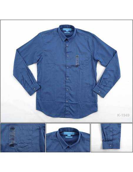 Kemeja Forma Cowok Regular Lengan Panjang Cressida XL