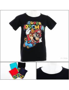 Kaos Oblong Cewek Lengan Pendek Orenjy