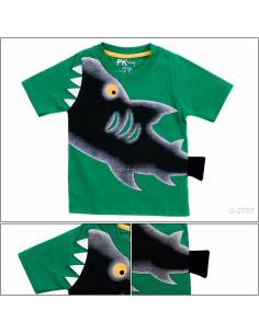 Kaos Oblong Anak Cowok Lengan Pendek Planet Kids 0