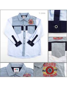 Kemeja Anak Cowok Lengan Panjang RGB 6