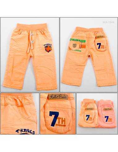 Celana Panjang Katun Anak Cowok Rib Kolor 3XK 22-23