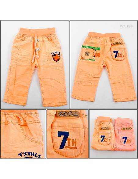 Celana Panjang Katun Anak Cowok Rib Kolor 3XK 22-23