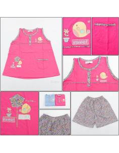 Baby Doll/Baju Tidur Cewek Tanpa Lengan Anne Claire All Size