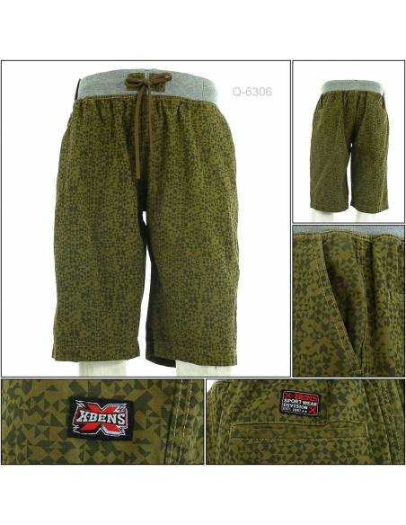 Celana Kolor Pendek/Celana Santai CowokHijau Tua X-Bens 2XL-3XL