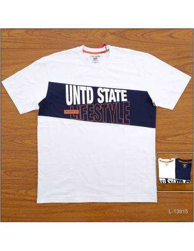 Kaos Oblong Cowok Lengan Pendek Cressida 4XL-5XL Big Size