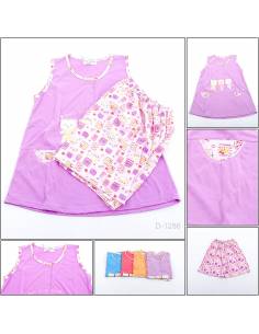 Baby Doll/Night Gown/Baju Tidur Cewek Tanpa Lengan Anne...