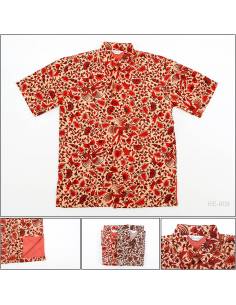 Kemeja Batik Cowok Rgular Lengan Pendek Columbus M-L