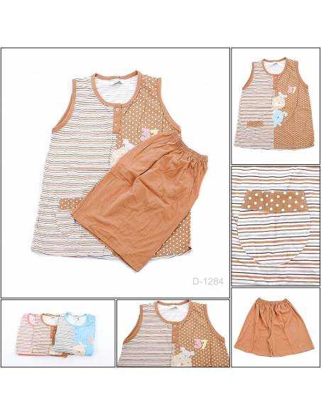 Baby Doll/Night Gown/Baju Tidur Cewek Tanpa Lengan Anne Claire All Size