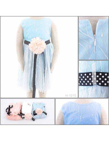 Gaun Pesta Anak Cewek/Clothes Party Dress Smart Love 9-12