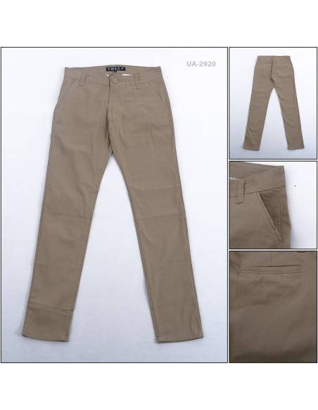 Celana Panjang Katun Slim Fit Cowok Chevy 31 - 34