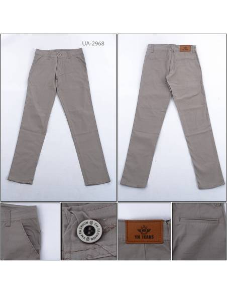 Celana Panjang Katun Slim Fit Cowok YM 33 - 36