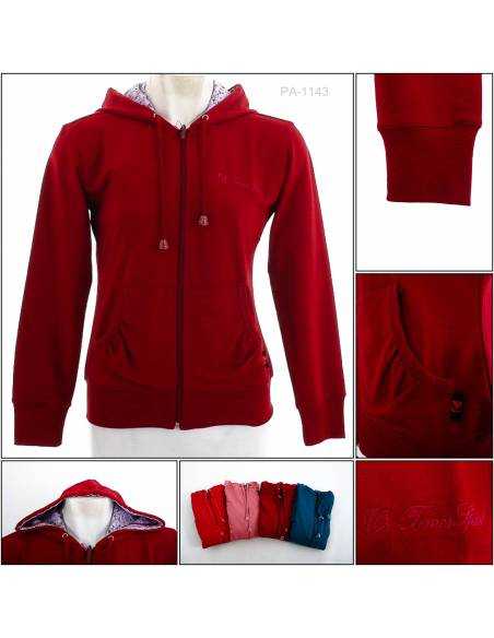Jaket Jumper Hoodie Cewek Times Sport M-XL