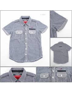 Kemeja Anak Cowok Lengan Pendek Cardinal 2-8