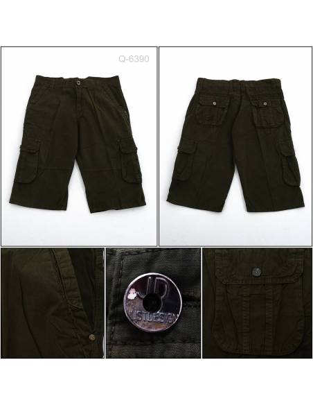 Celana Pendek Gargo Cowok Hijau Tua Alpheus 36-38