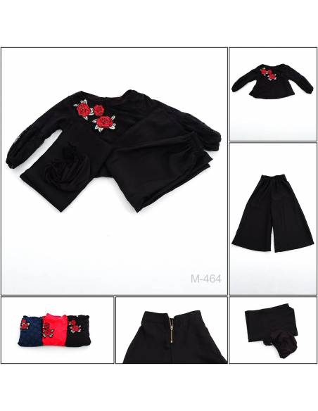 Setelan Muslim/One Set Muslim Anak Cewek Zaza 9-13