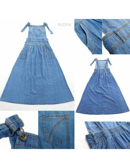 Overall Jeans Cewek Emerald All Size