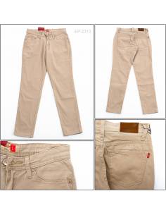 Celana Panjang Katun Cewek Coklat Muda Request S-M