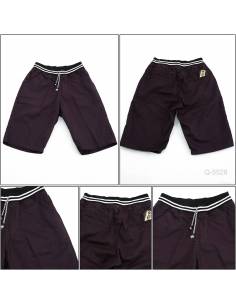 Celana Pendek Cowok Rib Color Abu-abu Tua Emergency 28- 32