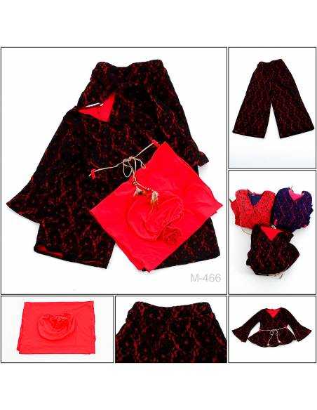 Setelan Baju Muslim/One Set Muslim Anak Cewek Burton 5-7