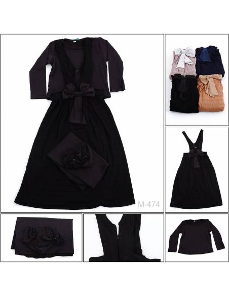 Baju Muslim Bandatan/Dress Muslim Anak Burton 3-7