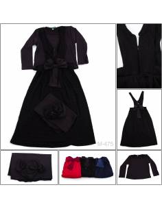 Baju Muslim Bandatan/Dress Muslim Anak Burton 9-13