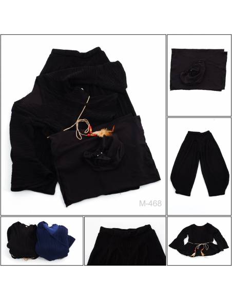 Setelan Baju Muslim/One Set Muslim Anak Cewek Burton 9-13