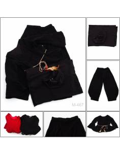 Setelan Baju Muslim/One Set Muslim Anak Cewek Burton 3-7