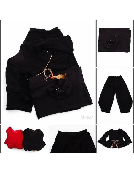 Setelan Baju Muslim/One Set Muslim Anak Cewek Burton 3-7