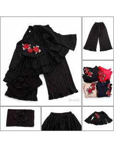 Setelan Baju Muslim/One set Muslim Anak Cewek Burton 5-7