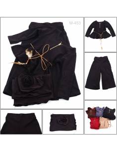 Setelan Baju Muslim/One Set Muslim Anak Cewek Zaza 3-7