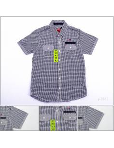 Kemeja Anak Cowok Lengan Pendek Cardinal 10-16