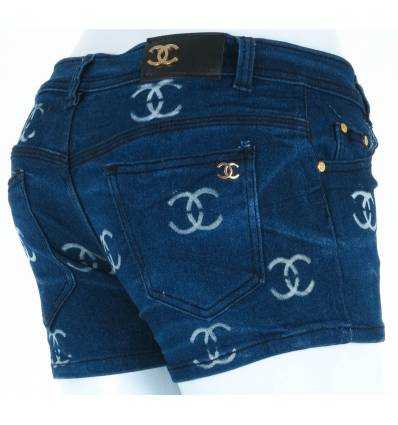 Celana Hotpants Cewek Jeans Chanel