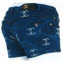 Celana Hotpants Cewek Jeans Chanel